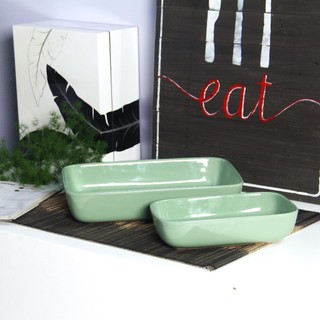 Khay nướng bánh chữ nhật Catus bằng gốm chịu nhiệt cao Made4Home