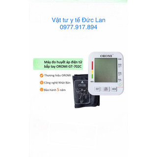 Máy đo huyết áp điện tử bắp tay oromi gt-702c