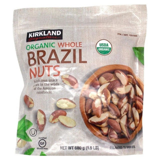 HẠT QUẢ HẠCH - RAZIL NUTS (Chính Hãng KIRKLAND) 680g- Date 09/2024 -Chất Béo tốt cho người Ăn chay Thực dưỡng trẻ Hóa Da