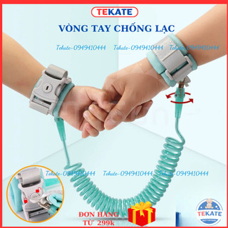 Dây đai vòng đeo tay em bé dắt đi dạo cho trẻ chống lạc dài 1.5 - 2m-KHOAIBABIES
