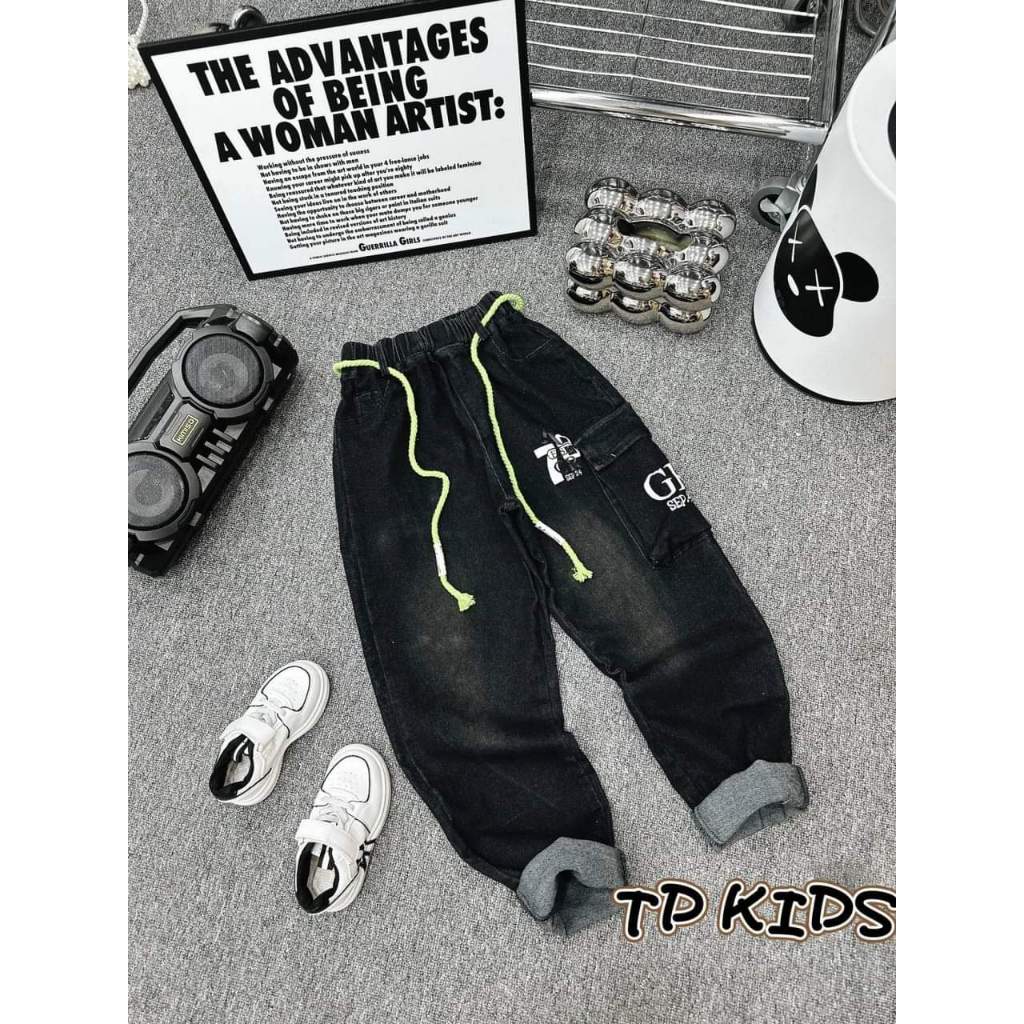 Quần jeans/bò dài cực xịn đẹp cho bé trai 12-45kg