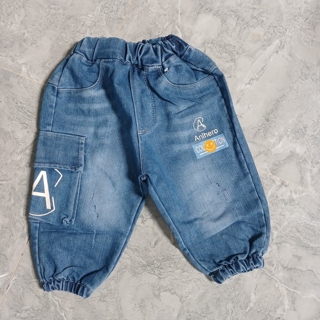Quần jeans/bò dài cực xịn đẹp cho bé trai 12-45kg
