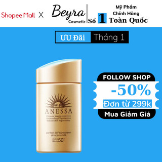 Kem chống nắng Anessa Perfect UV Sunscreen Skincare Milk 60ml