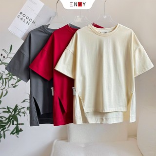 Áo Thun Nữ Tay Ngắn Xẻ Vạt Trẻ Trung ENVY AT159