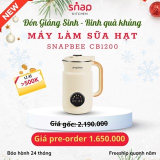 Máy làm sữa hạt Snapbee bảo hành 24 tháng