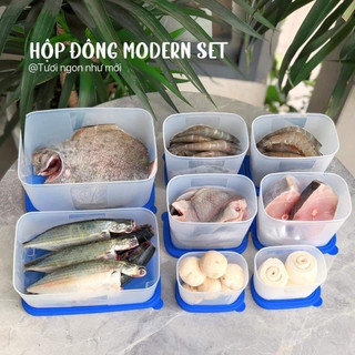 set 8 hộp trữ mát và đông