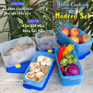 set 8 hộp trữ mát và đông