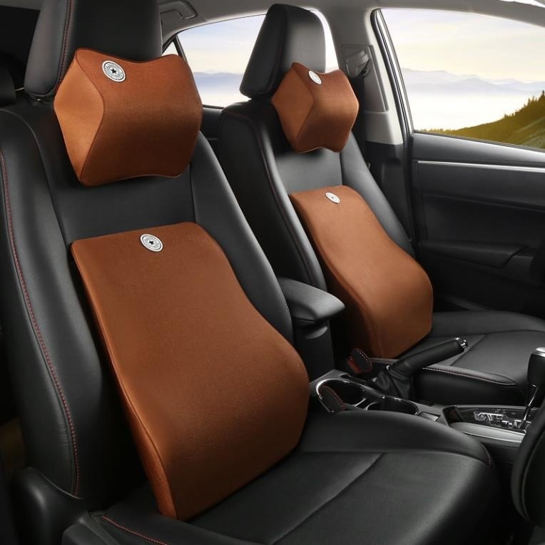 Đệm Lưng Ghế Xe Hơi Giảm Mỏi Tạo Cảm Giác Thoải Mái Lái Xe Hoặc Hỗ Trợ Ghế Văn Phòng Ngồi Thời Gian Lâu | BigBuy360 - bigbuy360.vn