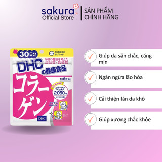 Viên uống Collagen DHC giúp làm đẹp da, chống lão hóa - Sakura Store Official