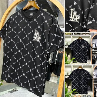 TEE THUN NEW ERA TEE - MONOGRAM LA ĐEN ( AUTH )