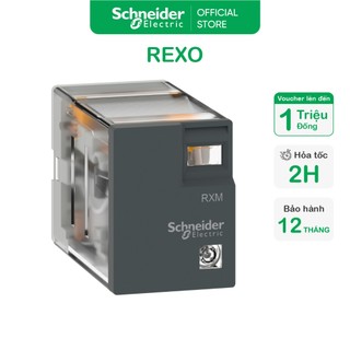 Relay trung gian - 2 poles - schneider electric - rxm2lb2b7