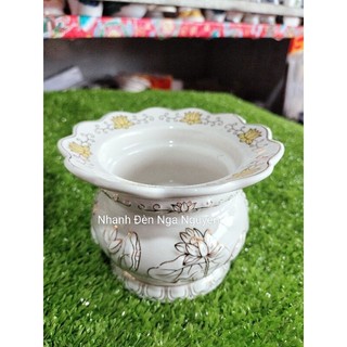 Lư hương _Bát nhang sứ bạch ngọc cao cấp