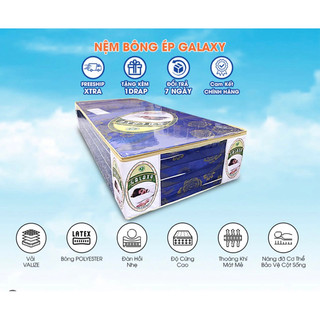 NỆM BÔNG ÉP GALAXY (Mỹ) 10 phân