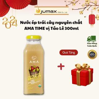 [NHẬP KHẨU TỪ CHILE] Nước ép Táo Lê nguyên chất AMA TIME 300ML 90% Trái cây