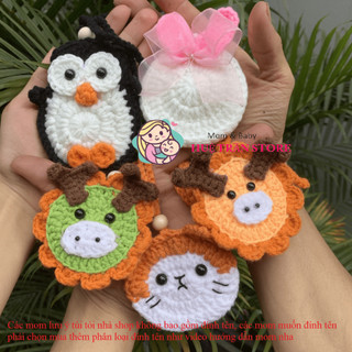 Túi tỏi, túi đựng tỏi handmade len cho bé tránh vía