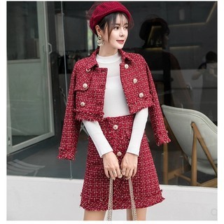 1 SET DẠ TWEED SANG CHẢNH (chỉ chốt trên livestream)