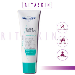 Kem dưỡng ẩm se khít chân lông cho da dầu mụn Stanhome Family Expert clear emulsion 40ml