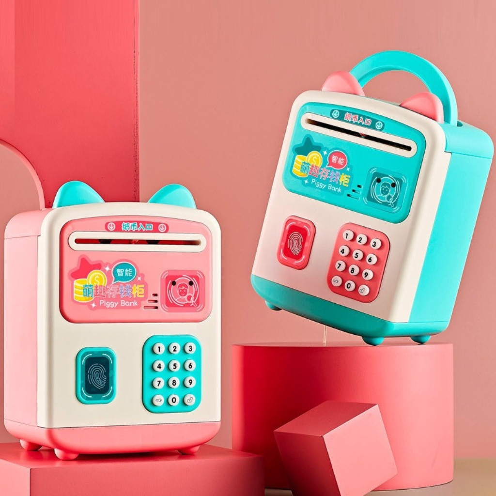 Két Vân Tay Thông Minh Cho Bé, Hộp Tiết Kiệm Tiền Bi's House