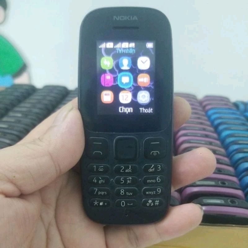 Nokia 105 2017 chính hãng, máy cực bền, loa to, sóng khỏe, pin trâu,MÁY mất đèn flash