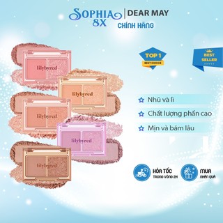 Bảng mắt lilybyred little bitty moment shadow 2 ô