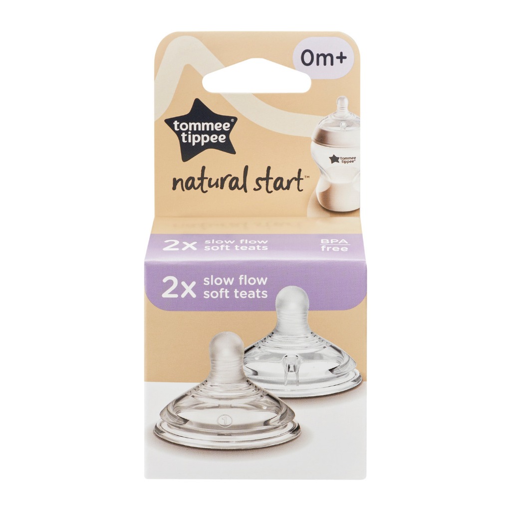 Núm Ty Silicon Siêu Mềm Tự Nhiên Tommee Tippee Natural Start Nhiều Size