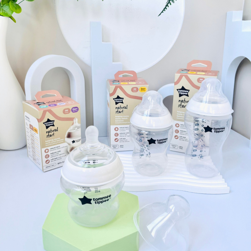 Núm Ty Silicon Siêu Mềm Tự Nhiên Tommee Tippee Natural Start Nhiều Size