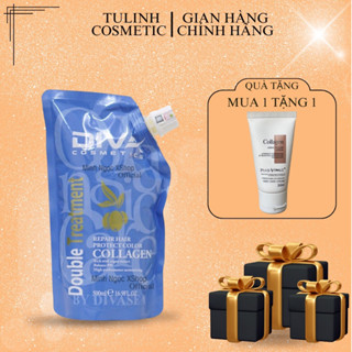 Kem Ủ Dưỡng Tóc COLLAGEN DIVA 500ml | Phục hồi cấu trúc tóc,dưỡng ẩm