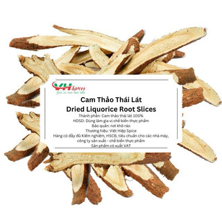 Cam thảo thái lát túi 1kg việt hiệp