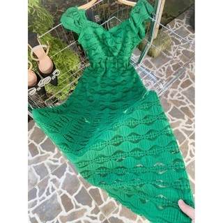 đầm thiết kế dáng dài M