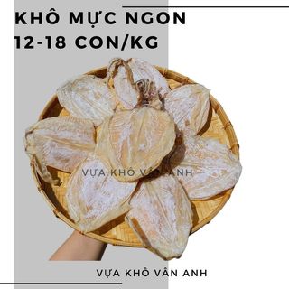 500gr mực lá khô câu loại 1 - ngon ngọt, dày mình, chất lượng