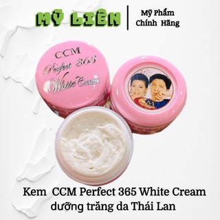 Nội địa thái - kem dưỡng trắng da ccm perfect 365 white cream thái lan