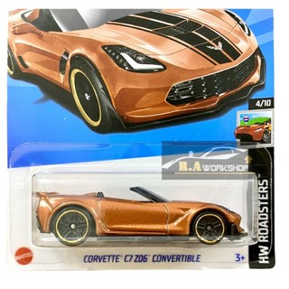 Xe Hot Wheels Siêu xe Corvette C7 Z06 (Mẫu mới)