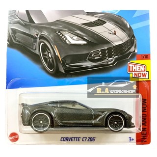 Xe Hot Wheels Siêu xe Corvette C7 Z06 (Mẫu mới)