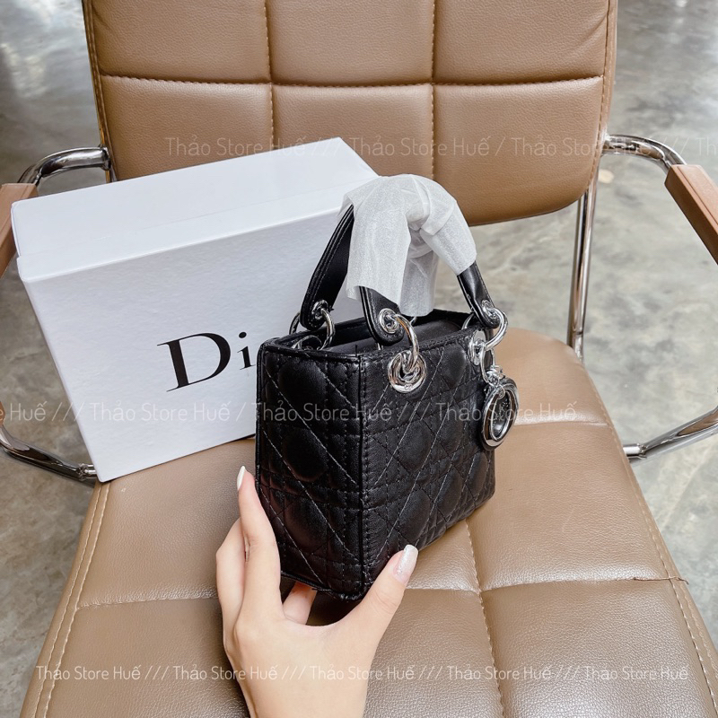 ⚠️ 𝐀̉𝐍𝐇 𝐓𝐇𝐀̣̂𝐓 - TÚI D da lì tag bạc sz17 2 dây