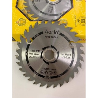 Luỡi cắt gỗ aoho 110*30 răng
