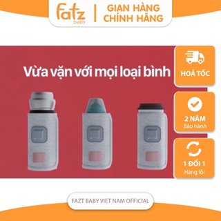 Hâm Sữa Ủ Sữa Di Động Thông Minh Fatzbaby Ready 1 siêu tiện lợi