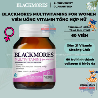 [Hàng chuẩn Úc] Vitamin tổng hợp cho phụ nữ Blackmores Multivitamin for Women