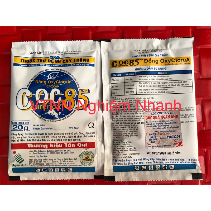Coc 85 (1 gói 20gr)
