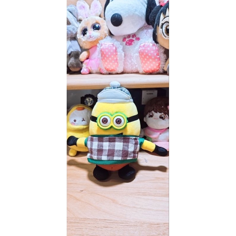 Gấu bông Minion Bob cosplay đầu bếp đáng yêu kèm móc khóa nhựa 💕💕💕
