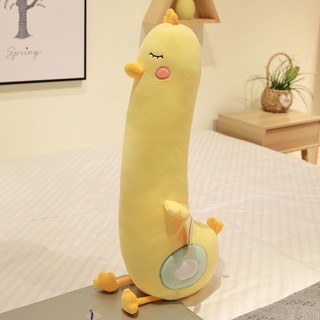 Gấu bông gà vàng - gà ôm dài cute - gấu bông punki❤️xưởng gấu hoa bình❤️