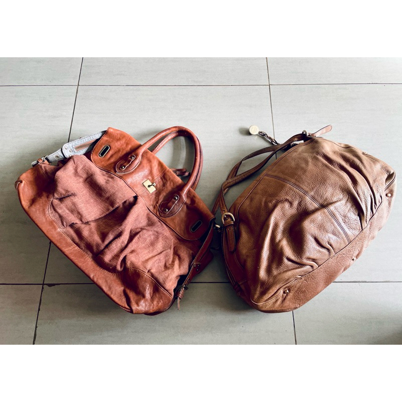 Túi si hiệu F.ula da thật