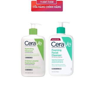 Sữa rửa mặt CeraVe Foaming Facial Cleanser