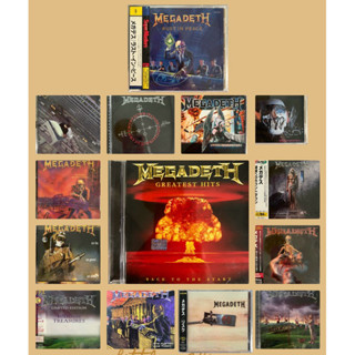 CD used - các albums của MEGADETH (Thrash Metal) - Rock