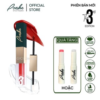 Son Posshe 2 Đầu Siêu Lì Bền Màu - Phiên Bản Mới Chính Hãng