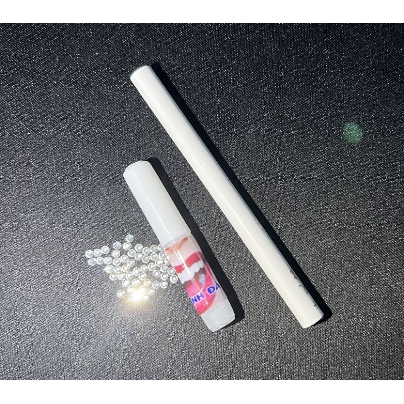 Set 35 Viên Đá Đính Răng tặng Kèm Keo gắn đá và bút
