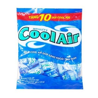  Kẹo Sing-gum Cool Air Hương Bạc Hà Khuynh Diệp  Gói 319g  