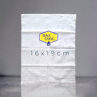 khăn lạnh Max Cool bao bì 1 tờ (Vải bi 16x19cm)