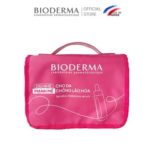 Túi mỹ phẩm du lịch Travel pouch Bioderma Sensibio Defensive Serum