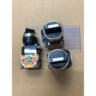 Công tắc xoay 2 vị trí,xoay 3 vị trí phi 22 la-38 loại nhả , loại chết