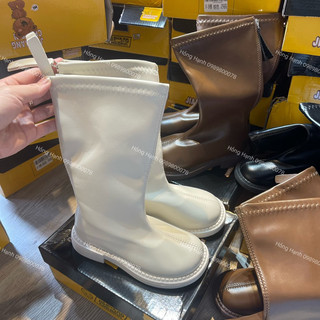 CÓ SẴN( Ảnh thật tự chụp) Boot da cao cổ cho bé hàng Qc